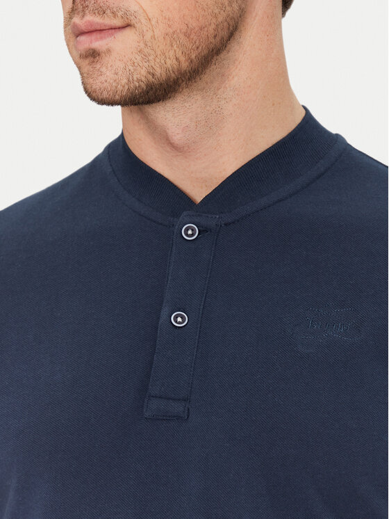 Blend Blend Tricou polo 20717858 Bleumarin Regular Fit