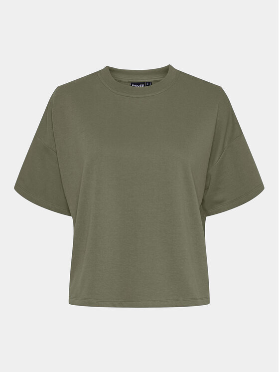 Pieces Pieces T-särk Chilli Summer 17118870 Roheline Loose Fit
