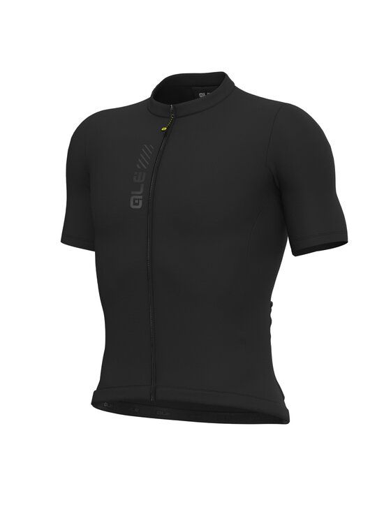 Alé Cycling Alé Cycling Koszulka rowerowa Solid Color Block 2.0 Czarny Regular Fit