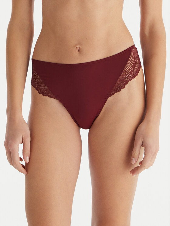 Ysabel Mora Ysabel Mora Klassischer Damenslip 10779 Dunkelrot