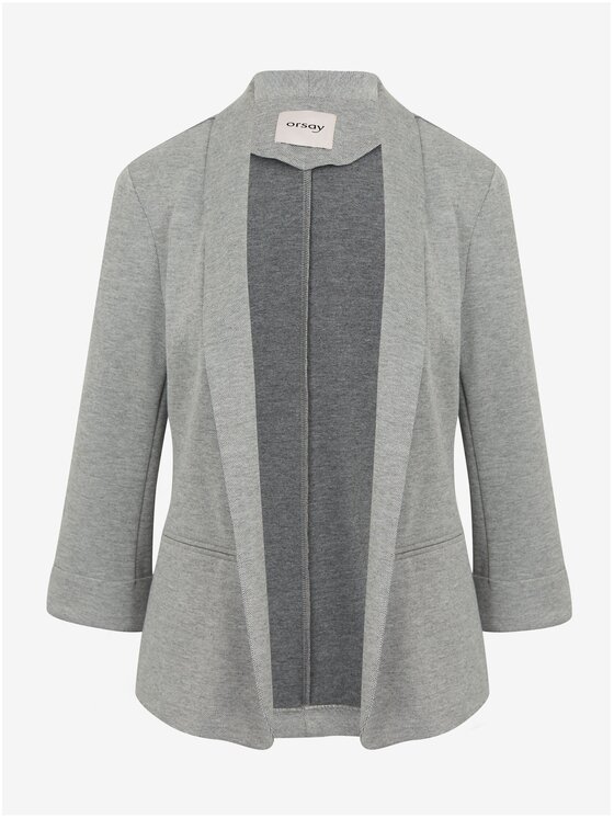 Orsay Orsay Marynarka 490456-673000__40 Szary Regular Fit
