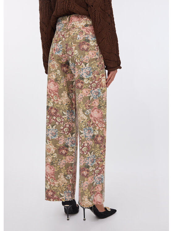 Liu Jo Liu Jo Pantaloni di tessuto MF5333T160AP9010 Multicolore Regular Fit