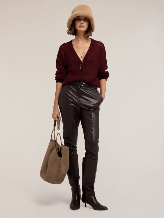 Motivi Motivi Maglione M515W103679N036 Bordeaux Regular Fit