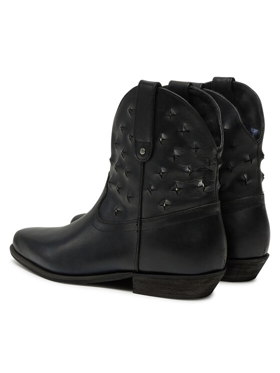 Bronx Bronx Cizme și botine cowboy Kendr-A 47586-H Negru