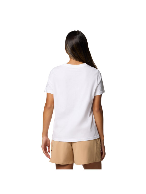Columbia Columbia T-shirt Columbia Rolling Bend Graphic SS Tee Bianco Regular Fit