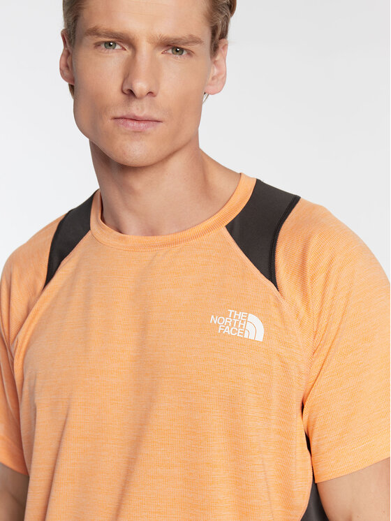 The North Face The North Face Тишърт Athletic Outdoor Glacier NF0A5IMI Оранжев Regular Fit