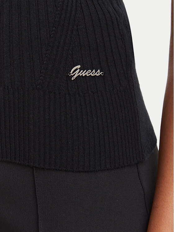 Guess Guess Blusa W6YR23 Z0967 Nero Slim Fit