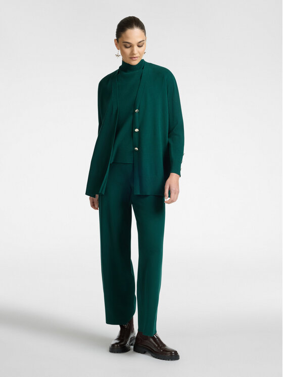 Elena Mirò Elena Mirò Maglione M418Z000545N035 Verde Regular Fit