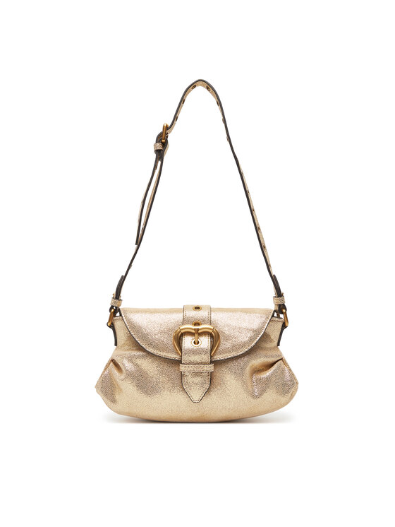 Geantă PINKO Jolene Shoulder Mini PE 25 PLTT 102802 A27K Auriu