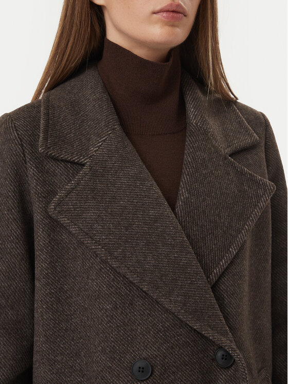 Vero Moda Vero Moda Płaszcz zimowy Eva 10348666 Brązowy Regular Fit