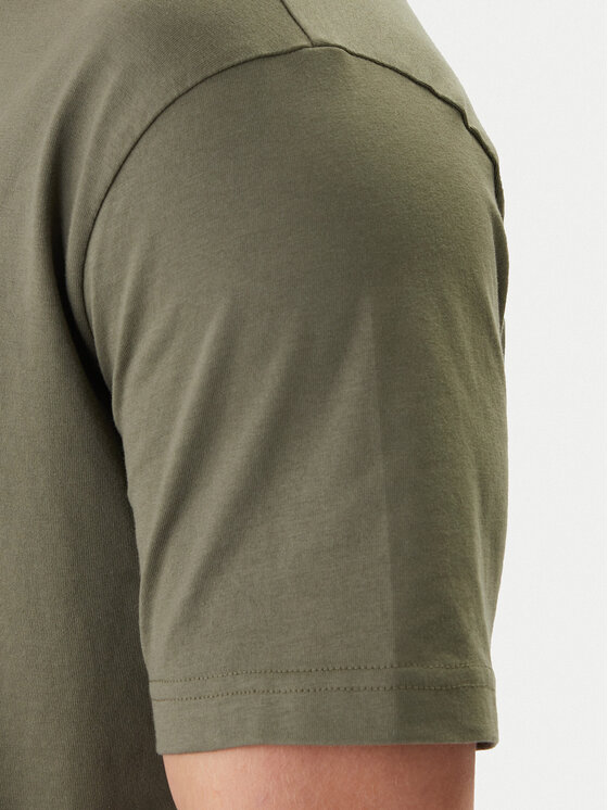 BOSS BOSS Marškinėliai Ts_Join Logo 50553648 Chaki Regular Fit