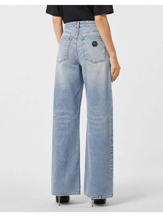 PHILIPP PLEIN PHILIPP PLEIN Jeans 31208 Blu Skater Fit