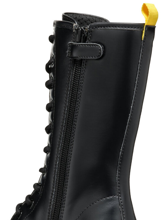 Geox Geox Schnürstiefeletten Maquinnens J46M6C 000CN C9999 Schwarz