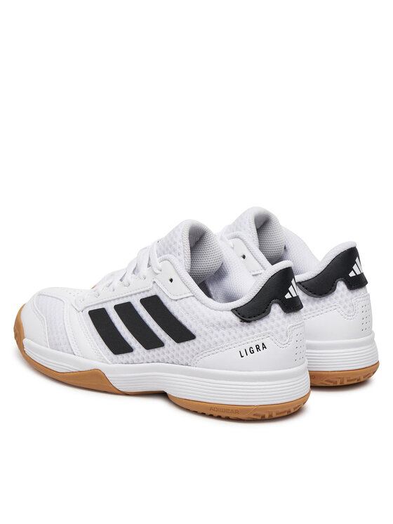 adidas adidas Buty halowe Ligra 8 Indoor Shoes Kids IH8244 Biały