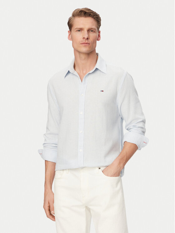 Tommy Jeans Tommy Jeans Camicia DM0DM22761 Azzurro chiaro Regular Fit
