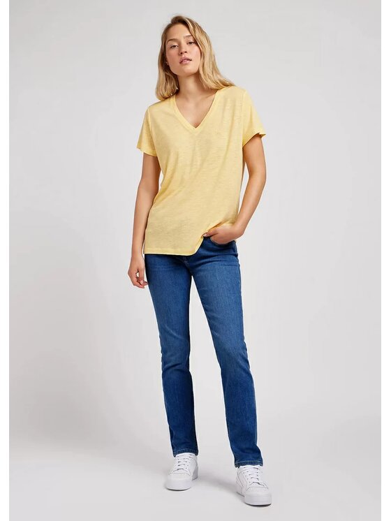 Lee Lee Jeansy ELLY Niebieski Slim Fit