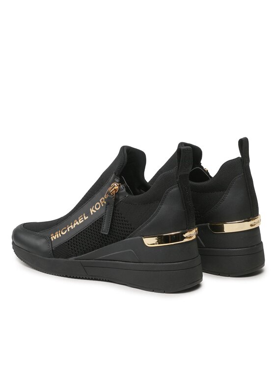MICHAEL Michael Kors MICHAEL Michael Kors Laisvalaikio batai Willis Wedge Trainer 43F3WIFS1D Juoda