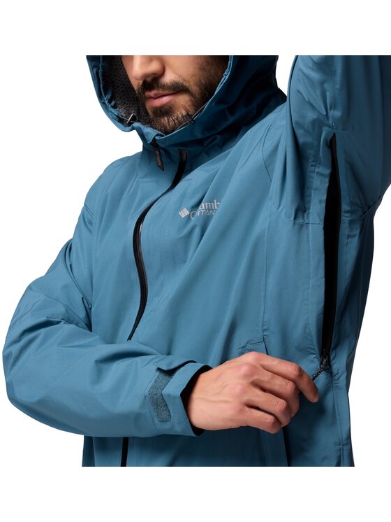 Columbia Columbia Kurtka outdoor 207106 Niebieski Regular Fit