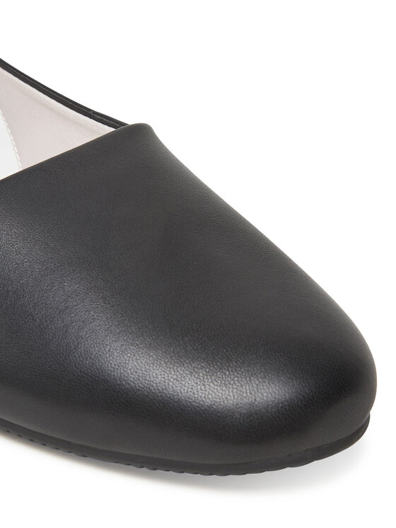 Calvin Klein Calvin Klein Balerina Ballerina Sling Back Lth HW0HW02655 Fekete