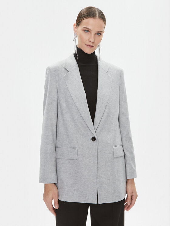 BOSS Boss Піджак Javite 50502832 Сірий Oversize