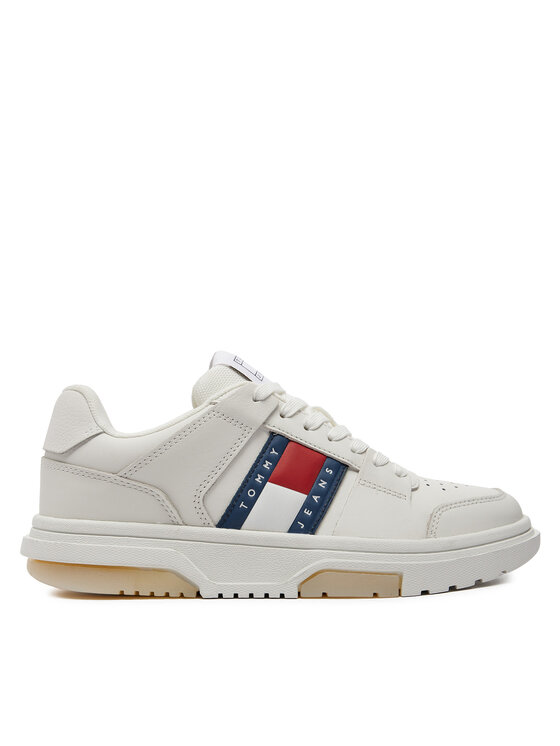 Sneakers Tommy Jeans (New Tongue) The Brooklyn EN0EN02576 Alb