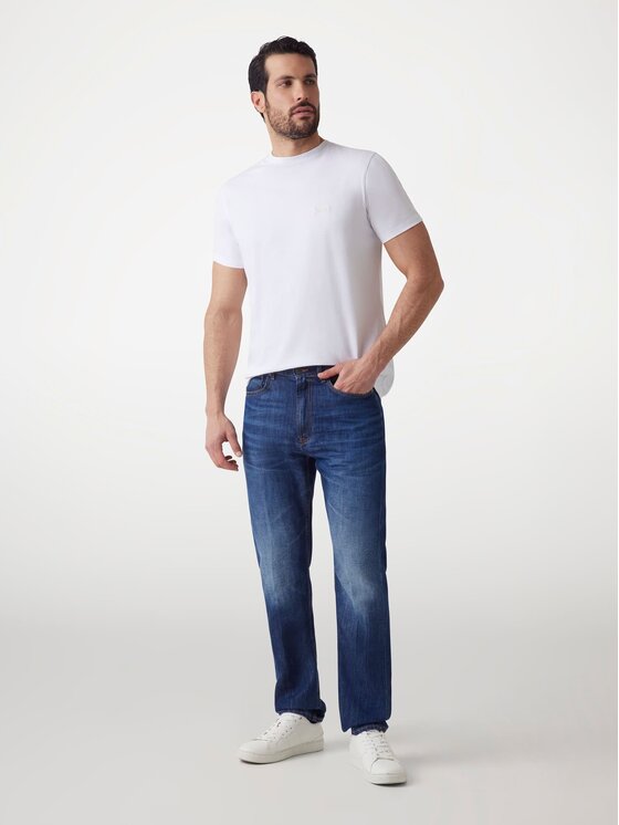 Guess Guess Jeansy 174893 Modrá Regular Fit