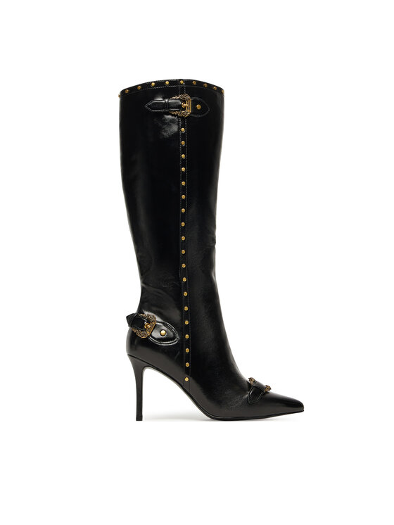 Versace Jeans Couture Kozaki 79VA3S58 ZSC35 Czarny
