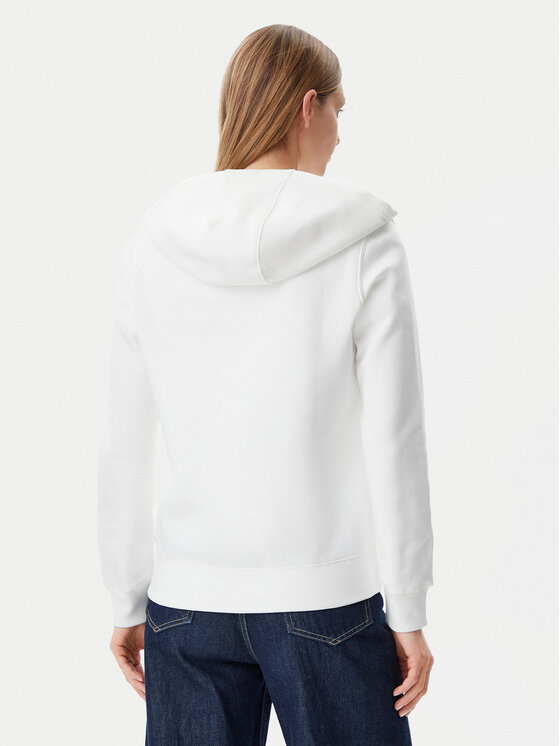 Tommy Jeans Tommy Jeans Džemperis Flag DW0DW19729 Balta Regular Fit