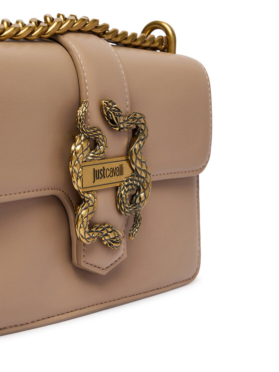 Just Cavalli Just Cavalli Ročna torba Iconic Snakes 81RA4BAF ZSA89 Bež
