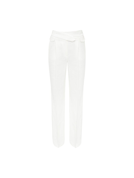 La Mania La Mania Pantalone da abito PIE 2 Bianco Active Fit