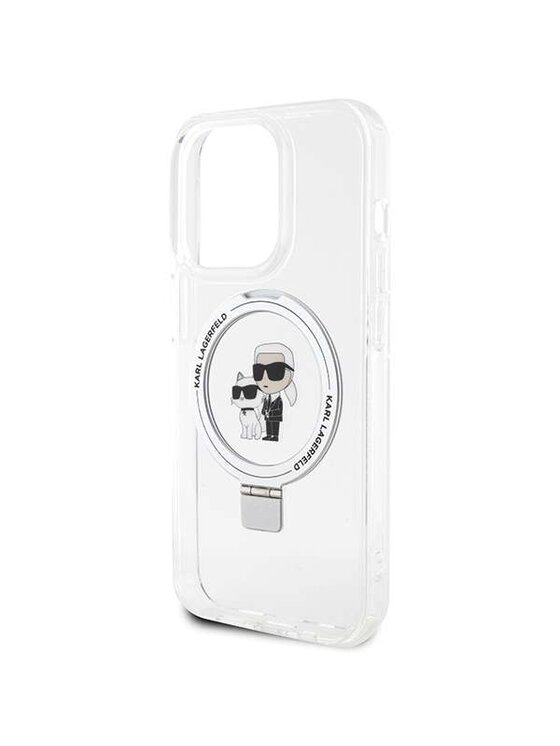 KARL LAGERFELD KARL LAGERFELD Etui na telefon Apple iPhone 15 Pro Max Biały