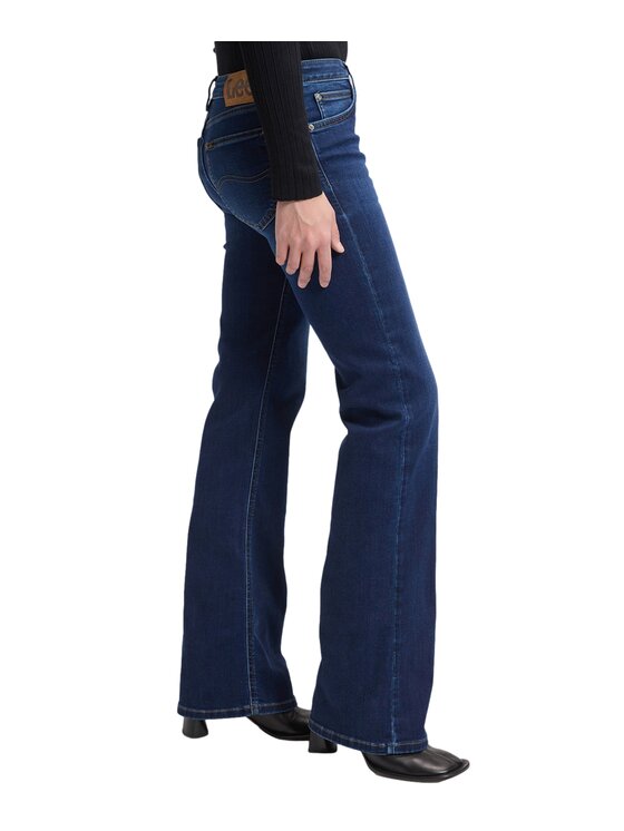 Lee Lee Jeansy 112385881 Niebieski Bootcut Fit