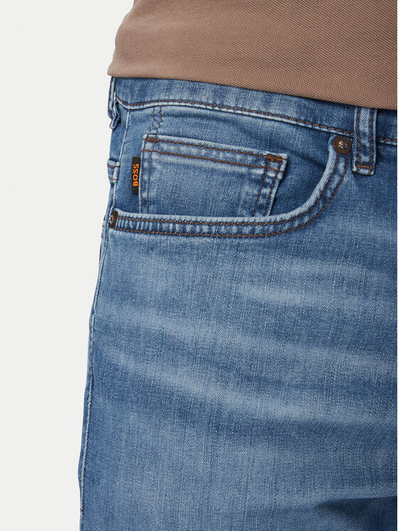 BOSS BOSS Jeansy Delaware Bo 50556882 Modrá Slim Fit