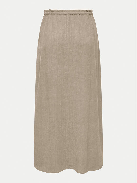 ONLY ONLY Gonna midi Solvi 15338678 Beige Regular Fit