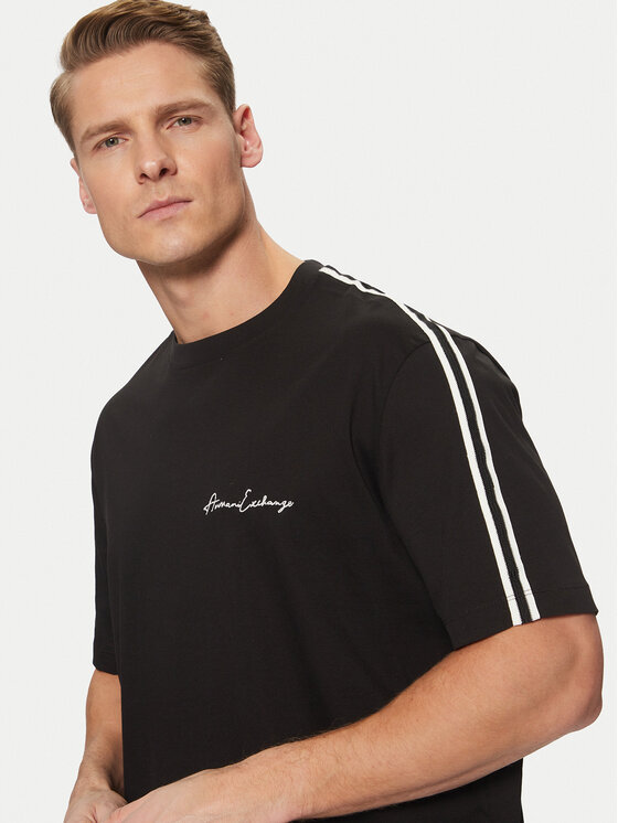 Armani Exchange Armani Exchange T-Shirt 8NZTSG ZJ9AZ 1200 Černá Regular Fit