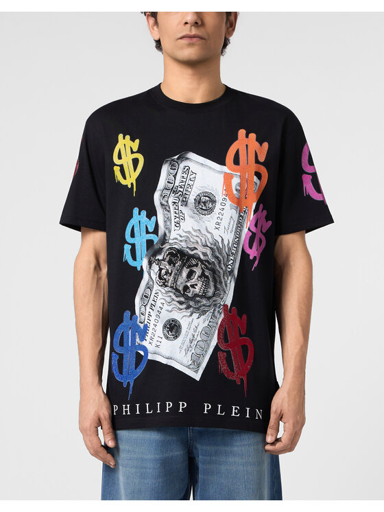 PHILIPP PLEIN PHILIPP PLEIN T-shirt 31104 Nero Regular Fit