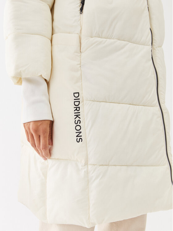 Didriksons Didriksons Зимова куртка Andrea 504308 Écru Oversize