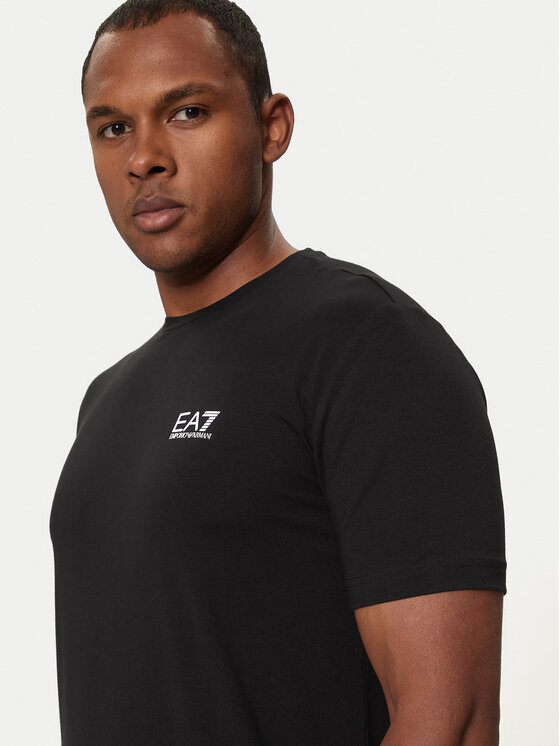 EA7 Emporio Armani EA7 Emporio Armani T-särk 8NPT26 PJVQZ 1200 Must Regular Fit