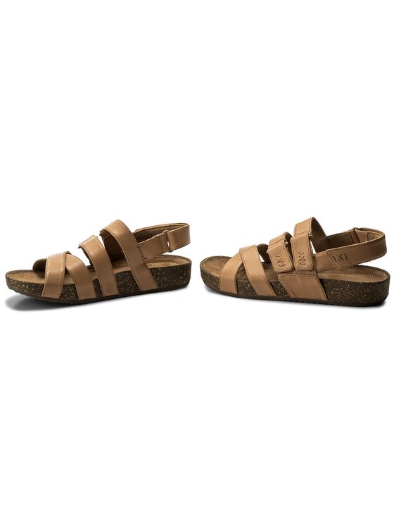 Clarks Sanda y Rosilla Keene 261325464 Br zowy Modivo.pl