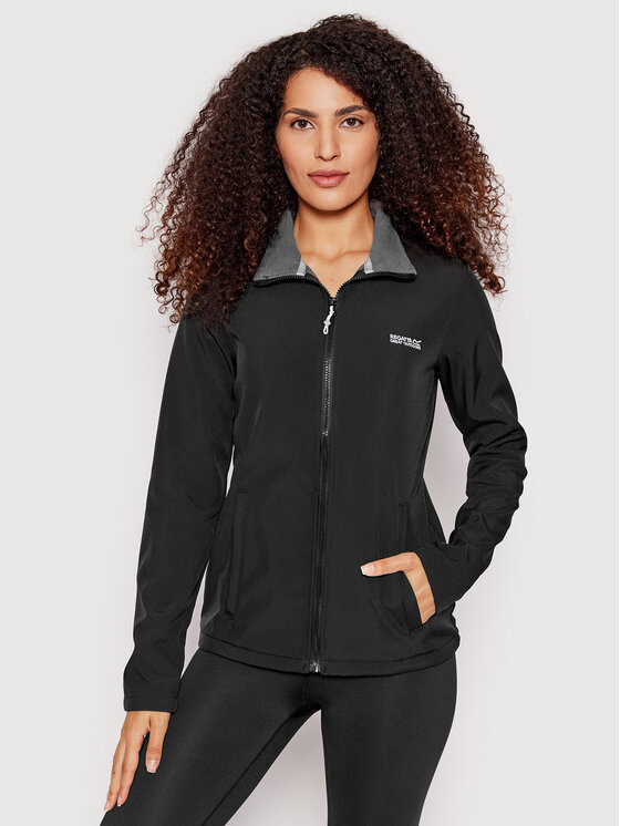 Regatta Regatta Softshellová bunda Connie V RWL209 Čierna Regular Fit