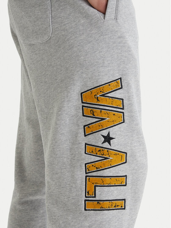 RVCA RVCA Melegítő alsó Va X Ali 23A123500 Szürke Relaxed Fit