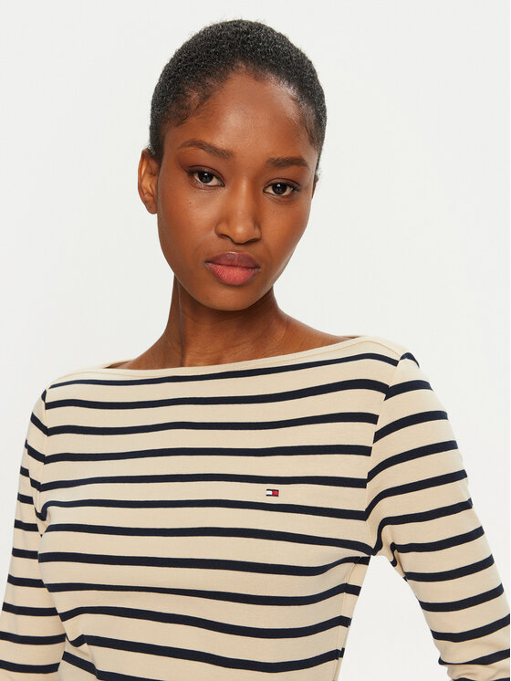 Tommy Hilfiger Tommy Hilfiger Blusa New Cody WW0WW40589 Beige Slim Fit