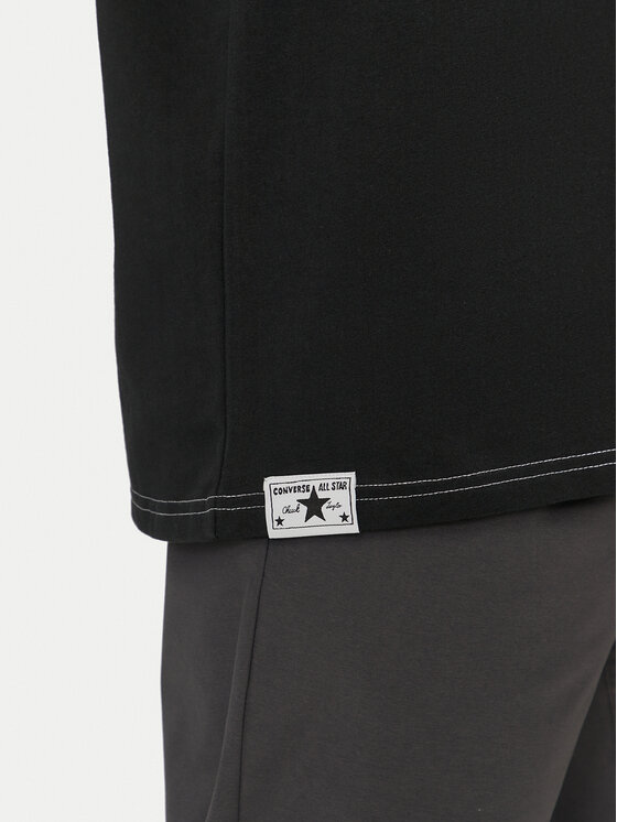 Converse Converse Majica Sketch 10027256-A03 Črna Standard Fit