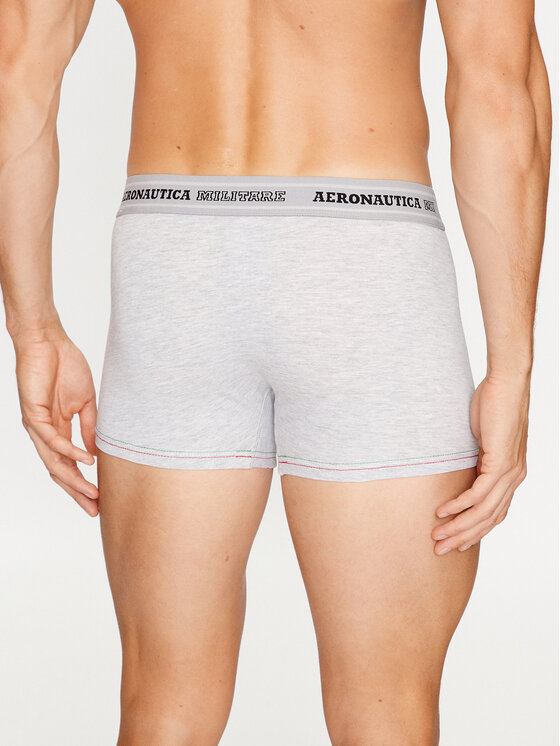 Aeronautica Militare Aeronautica Militare 2er-Set Boxershorts AM1UBX004 Grau