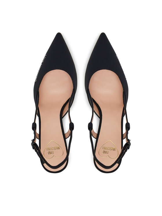 LOVE MOSCHINO LOVE MOSCHINO Lodičky JA10267G1NIMX00040 Čierna
