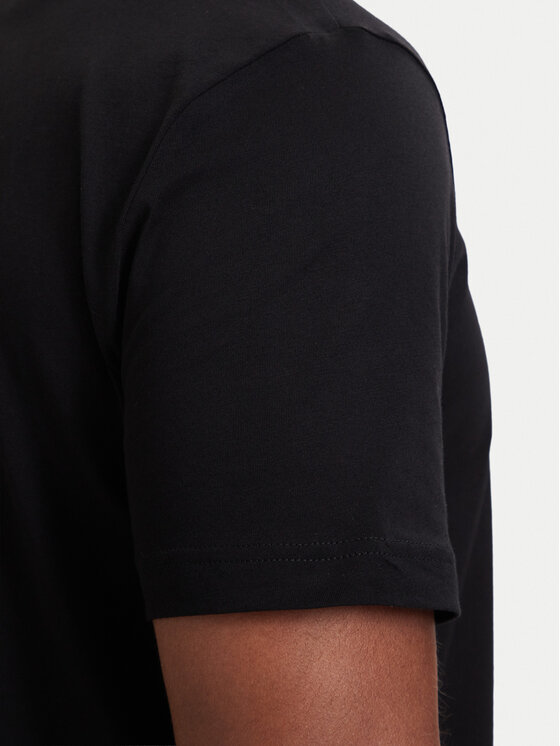 EA7 Emporio Armani EA7 Emporio Armani T-Shirt 7M002415 AF10375 UC001 Černá Regular Fit
