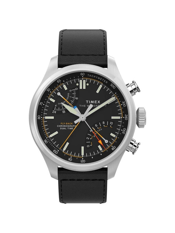 Timex Timex Zegarek TW2Y70000 Czarny