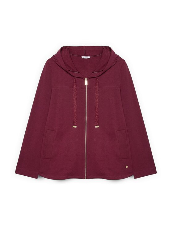 Fiorella Rubino Fiorella Rubino Felpa G894L009257N036 Bordeaux Over Fit