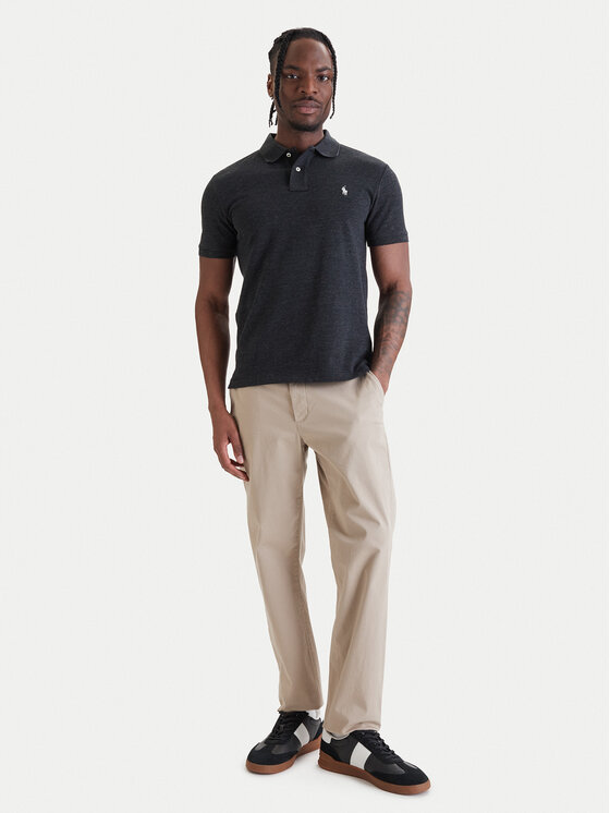 Polo Ralph Lauren Polo Ralph Lauren Polo marškinėliai Classics 710536856031 Pilka Slim Fit