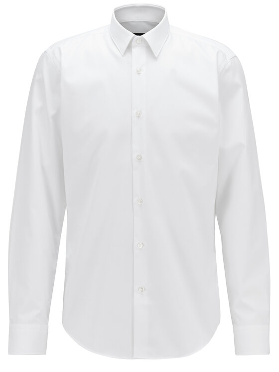BOSS Boss Särk Eliott 50416086 Valge Regular Fit